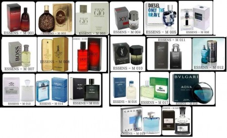 ESENCIAS "ESSENS" de "PERFUMES ORIGINALES y NATURALES" para HOMBRES